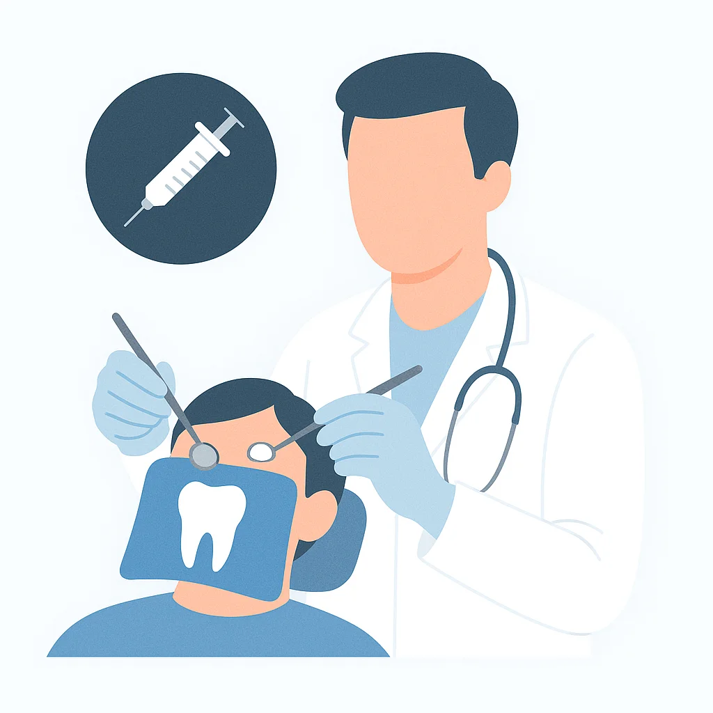 Paso 2 - Anestesia y aislamiento